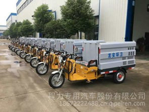 程力高壓清洗車與電動三輪高壓清洗車 價格、配件生產及總裝解析